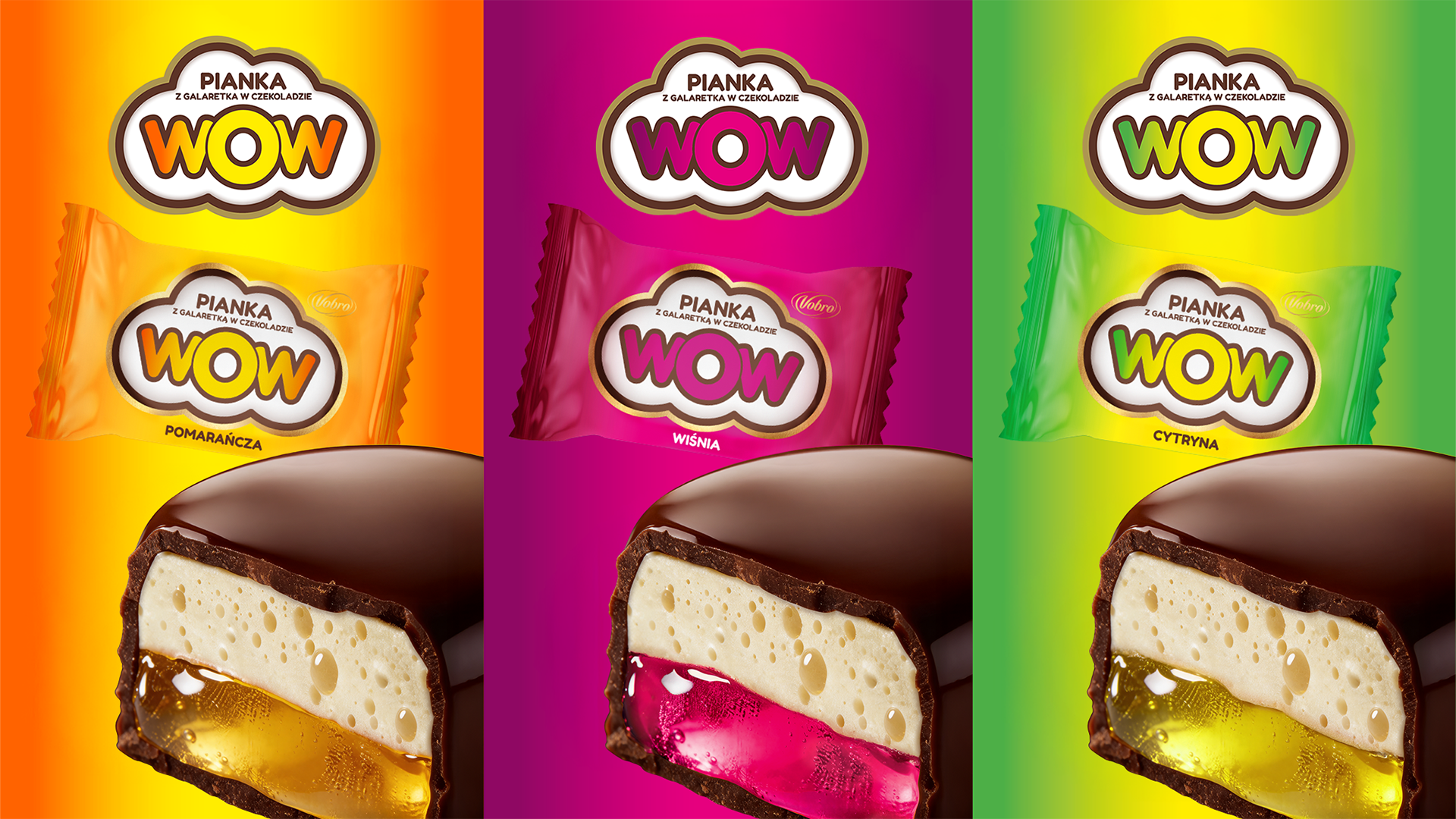 Vobro — WOW — pianka z galaretką w czekoladzie — zdjęcie 2