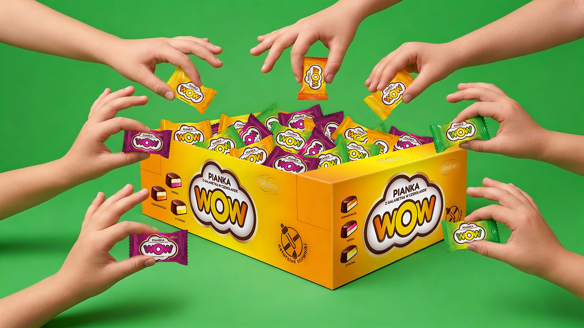 Vobro — WOW — pianka z galaretką w czekoladzie — zdjęcie 5