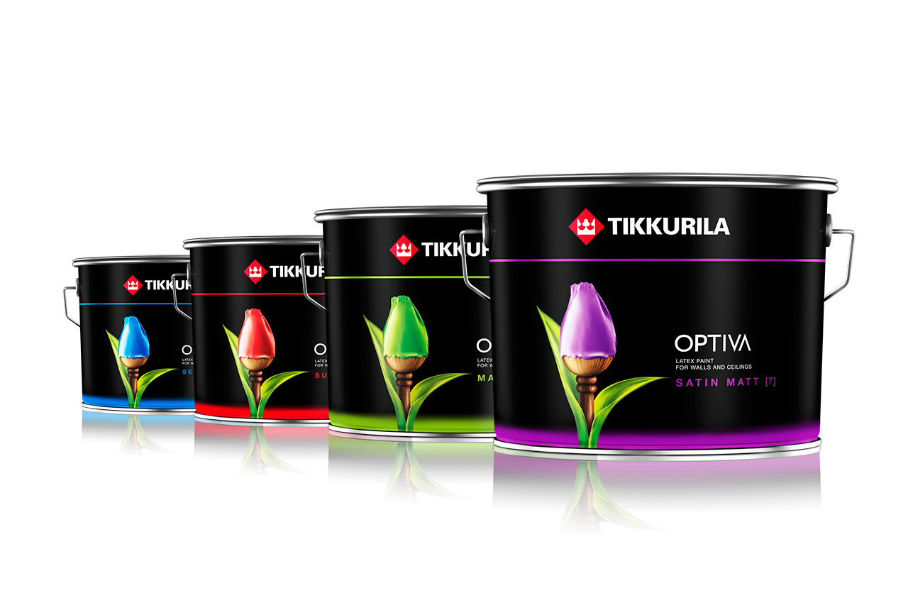 Tikkurila — Optiva - redesign opakowań — zdjęcie 2